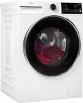BEKO Waschmaschine B5WFT78410W 7178551900, 8 kg, 1400 U/min, Dank SteamCure beseitigt