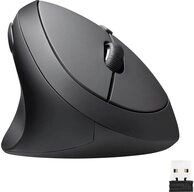 Perixx Perixx PERIMICE-719 L Ergonomische Maus Funk Schwarz 800 dpi, 120 M&auml;use