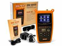 Selfsat Selfsat SM 8000 Camping Satfinder HD DVB-S + DVB-S2 8PSK SAT Messgerät