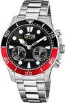 Lotus Chronograph Lotus Herrenuhr Edelstahl silber Lotus, (Chronograph), Herren