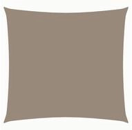 vidaXL Sonnensegel 25 x 25 m Sonnensegel Oxford-Gewebe Quadratisch 2,5x2,5 m Taupe