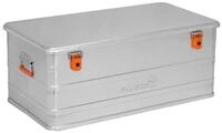 ALUBOX Aufbewahrungsbox Alukiste mit Deckel Universal Transportbox (140 Liter),