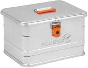 ALUBOX Aufbewahrungsbox Alukiste mit Deckel Universal Transportbox (29 Liter),