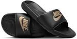 Badesandale NIKE SPORTSWEAR "VICTORI ONE SLIDE", Herren, Gr. 44, schwarz (schwarz,