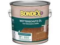 Bondex Holzöl Wetterschutz-Öl, Semi transparent, braun