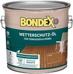 Bondex Wetterschutzfarbe BONDEX Wetterschutz-&Ouml;l f&uuml;r Aussen, UV-Schutz, matt,