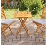 vidaXL Tischplatte vidaXL Tischplatte Massivholz Teak 60&times;60&times;2,5 cm