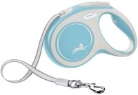 flexi Flexileine FLEXI Rollleine New COMFORT Gurt - 5m, bis 25kg Farbe: hellblau