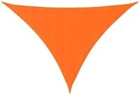 vidaXL Sonnensegel Sonnensegel Oxford-Gewebe Dreieckig 3x4x5 m Orange, (1-tlg)
