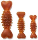 Wolters Zahnpflege-Spielzeug Hundespielzeug Pure Nature Dental Herz-Knochen