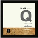 nielsen Bilderrahmen Holz Bilderrahmen Quadrum, (1 St) schwarz 20 x 20 cm