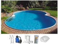Clear Pool Achtformpool TULUM (Komplett-Set, 6-tlg), f&uuml;r den Volleinbau