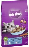 Whiskas WHISKAS&reg; Beutel 1+ mit Thunfisch 7kg, Trockenfutter f&uuml;r: Katze