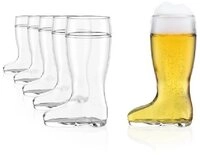 St&ouml;lzle Bierglas Stiefel Biergl&auml;ser 500 ml 6er Set, 6-tlg., Glas