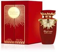 Lattafa Eau de Parfum Sakeena Eau de Parfum 100ml + Parf&uuml;mzerst&auml;uber (leer) Set