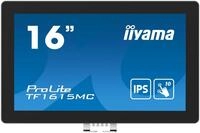 Iiyama 39.5cm (15,6) TF1615MC-B1 16:9 M-Touch VGA+HDMI+DP retail TFT-Monitor...