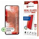 Displex Displayschutzfolie DISPLEX Panzerglas + Schutzh&uuml;lle f&uuml;r Samsung Galax