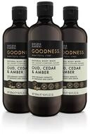 Baylis Harding Duschgel Baylis & Harding Goodness Oud, Cedar And Amber Body Wash,