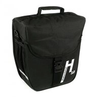 Haberland Fahrradtasche Haberland Einzeltasche 14l Basic 3.0 schwarz - praktische