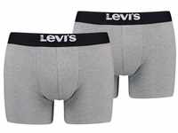 Levi's® Boxershorts MEN SOLID BASIC BOXER BRIEF ORGANIC CO 2er Pack (Set