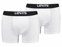 Levi's® Boxershorts MEN SOLID BASIC BOXER BRIEF ORGANIC CO 2er Pack (Set