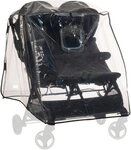 Hauck Kinderwagen-Regenschutzh&uuml;lle Pushchair Raincover Duo, f&uuml;r...