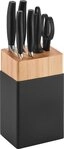 Zwilling Messerblock ***** FIVE STAR (8tlg), Messerblock mit 4 Messern + 1 Schere + 1