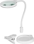 Goobay Handlupe GOOBAY LED Stand-/Klemm-Lupenleuchte, 6W, 480lm