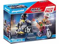 Playmobil® Konstruktions-Spielset Starter Pack, SEK und Juwelendieb (71255),...