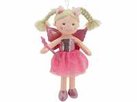 Sweety-Toys Stoffpuppe Fee Prinzessin pink 45 cm