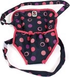 CHIC2000 Puppen Bauchtrage Puppen Tragegurt Tragetasche Bauchtrage Tragetuch Corallo