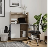 Vicco Regal-Schreibtisch Alena, Wei&szlig;/Sonoma, 85 x 27 cm (1-St)