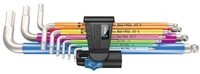 Wera Schraubendreher Wera 3950/9 Hex-Plus Multicolour HF Stainless 1...