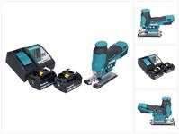 Makita Kompakt-Handkreiss&auml;ge DJV 185 RT Akku Pendelhubstichs&auml;ge 18 V Brushless + 2x
