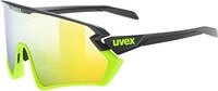 Uvex Sonnenbrille uvex sportstyle 231 2.0 BLACK YELLOW MATT