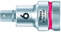Wera Steckschl&uuml;ssel Wera 8740 B HF Zyklop Bitnuss mit 3/8"-Antrieb, mit
