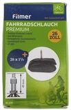 Filmer Fahrradschlauch Premium Fahrradschlauch Dunlopventil verschiedene Gr&ouml;&szlig;en, 26