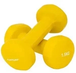 Tunturi Dumbbell Kurzhantel-Set - farbige Hanteln - Vinyl - Stahlhanteln