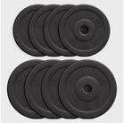 GORILLA SPORTS Hantelscheibe Hantelscheibe 30/31 mm Kunststoff 1,25-15 KG, 30 kg