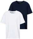 BOSS Rundhalsshirt B-TShirtRN 2P Comfor (Packung, 2-tlg., 2er-Pack) mit tonalen...
