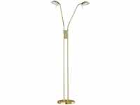 Fischer & Honsel LED-Stehleuchte Pool TW 2x 5 W Gold 1100 lm