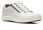 Clarks Clarks Nalle Lace - 261650014 - White Leather Schn&uuml;rschuh wei&szlig; 38