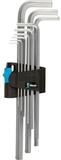 Wera Winkelschl&uuml;ssel WERA Winkelschl&uuml;sselsatz 950L/9 HEX-Plus