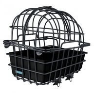 Fahrradkorb Mijnen Pieper Hinterrad-Tierfahrradkorb Luna Alu schwarz 50x36x50cm mi