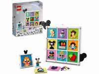 LEGO® Konstruktionsspielsteine 100 Jahre Disney Zeichentrickikonen (43221),...