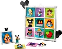 LEGO&reg; 43221 Disney 100 Jahre Disney Zeichentrickikonen Spielbausteine, (Set,...