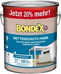 Bondex Wetterschutzfarbe 3l Sondergebinde