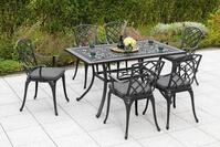 MERXX Garten-Essgruppe Rhodos, (13-tlg), inkl. Sitzauflagen