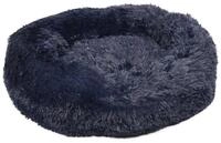 Flamingo Tierbett Hundebett Krems rund marineblau