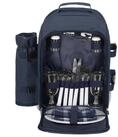 anndora Picknickrucksack K&uuml;hlrucksack f&uuml;r 2 Personen, wasserfeste Isolation -